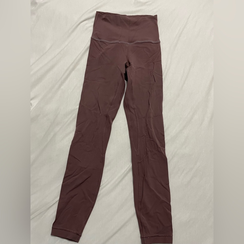 COPY - Lululemon Align 25” High-Rise Pant Leggings Size 2 (Arctic Plum color)